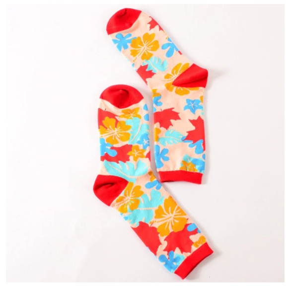 Maple Leaf Socks Vermont New England Canadian Fall Colors - Picture 2 of 4